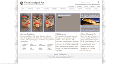 Desktop Screenshot of aboutaboriginalart.com